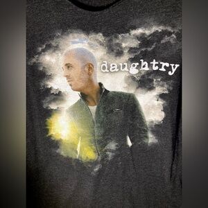 Black Daughtry Racerback Tank Top Size L